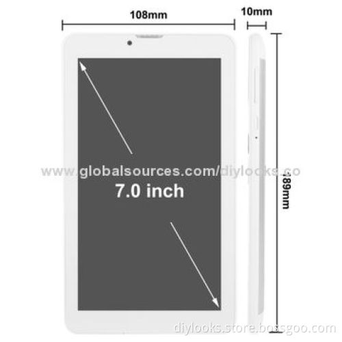 Soulycin3 S8 Silver, 7.0-inch 3G Voice Function Android 4.1 Tablet PC, Dual SIM, 512MB RAM, 4GB ROM